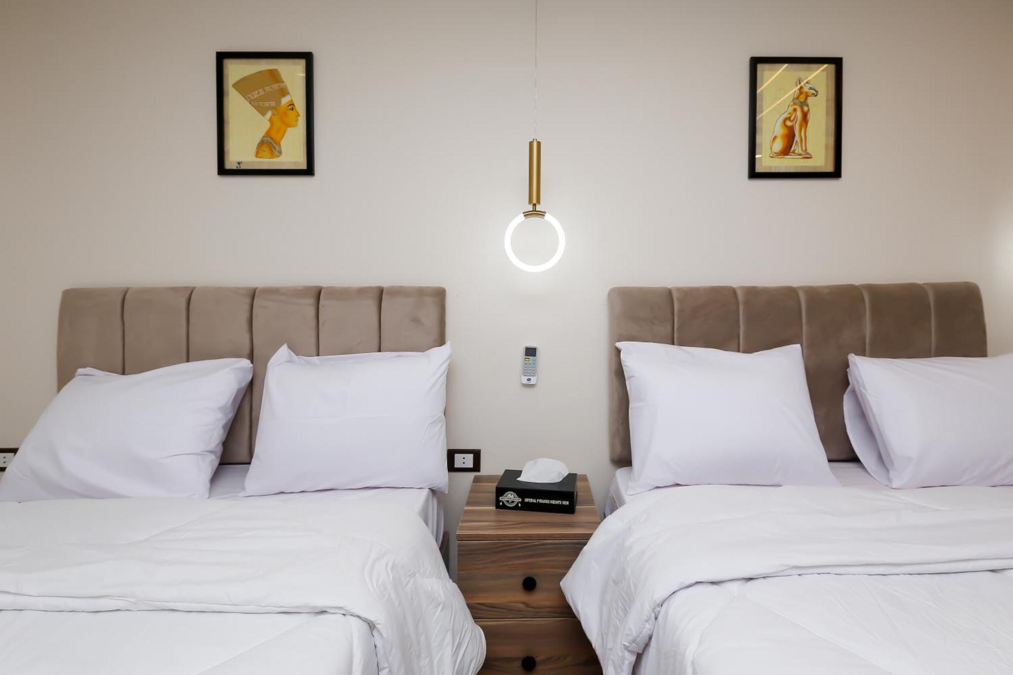 Imperial Pyramids Heights View Bed & Breakfast Nazlet el-Sîsi Екстериор снимка