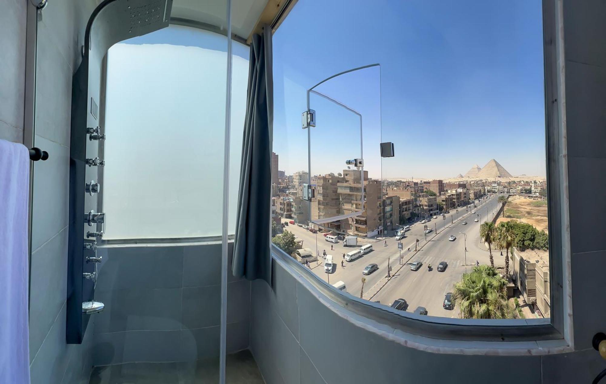 Imperial Pyramids Heights View Bed & Breakfast Nazlet el-Sîsi Екстериор снимка