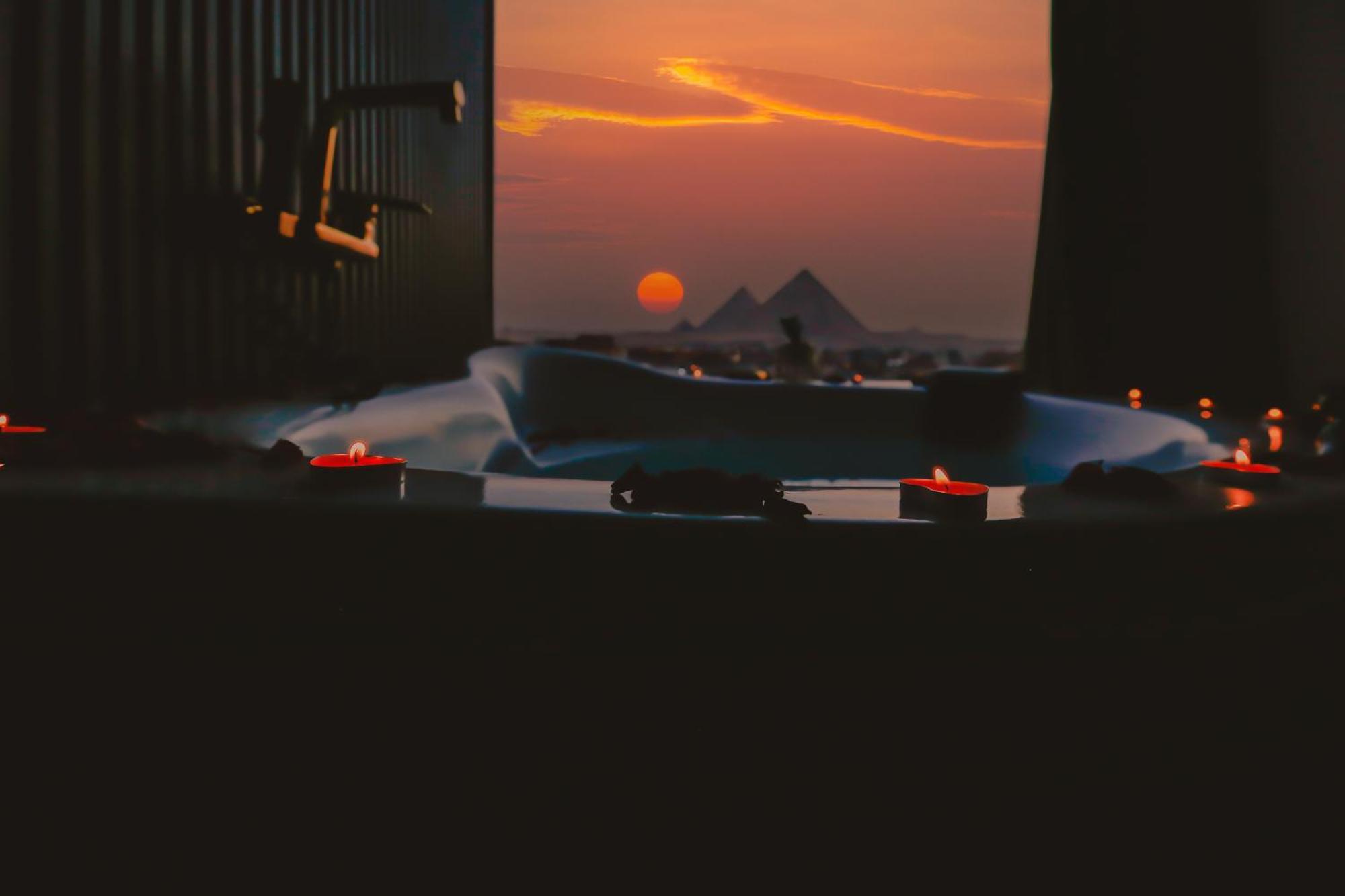 Imperial Pyramids Heights View Bed & Breakfast Nazlet el-Sîsi Екстериор снимка