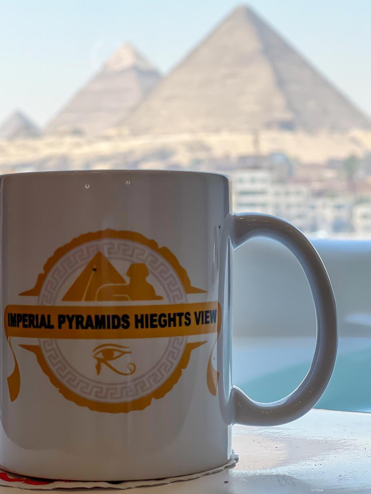 Imperial Pyramids Heights View Bed & Breakfast Nazlet el-Sîsi Екстериор снимка