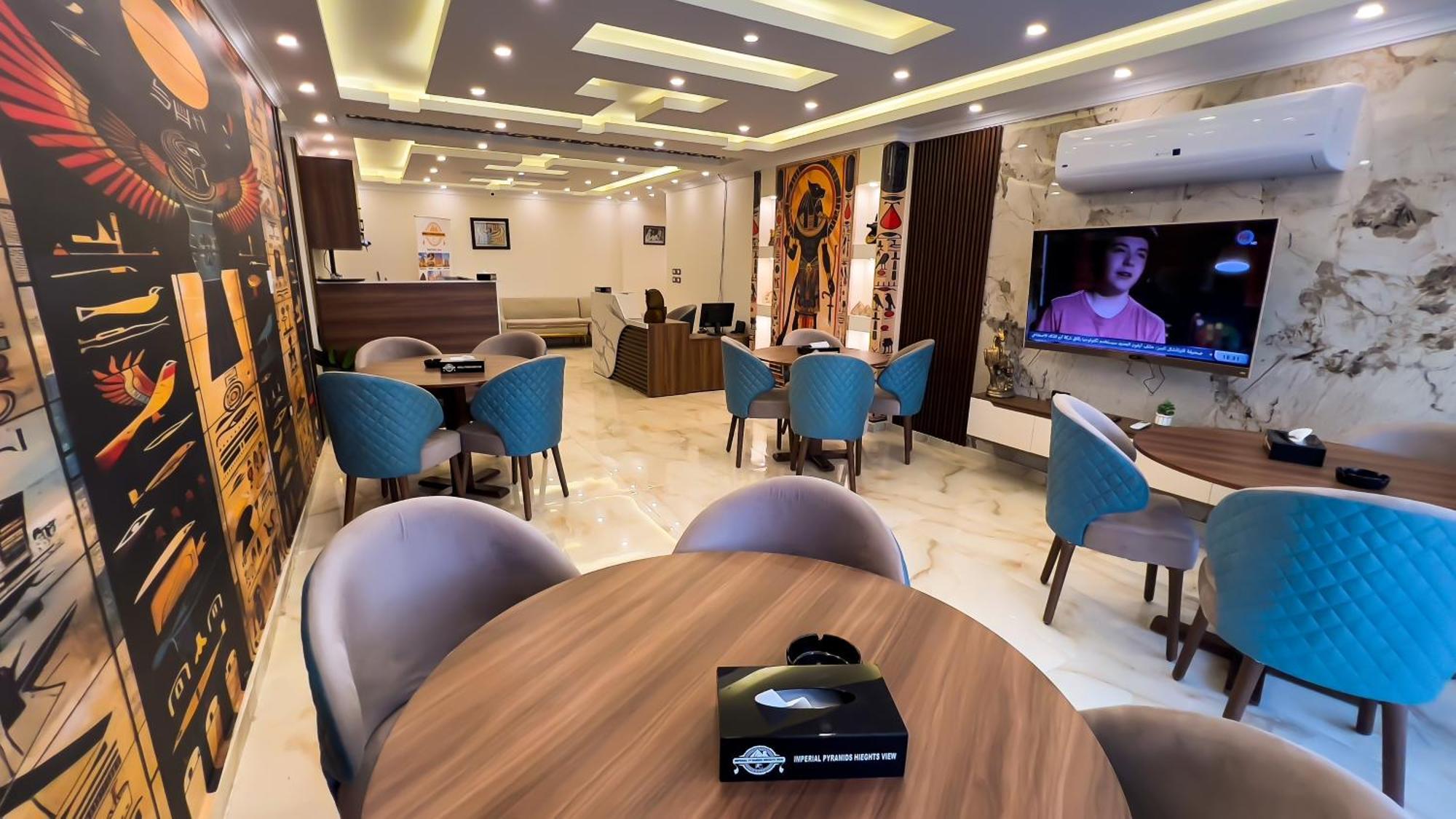 Imperial Pyramids Heights View Bed & Breakfast Nazlet el-Sîsi Екстериор снимка